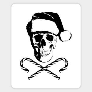 CHRISTMAS HOLIDAY SKULL Sticker